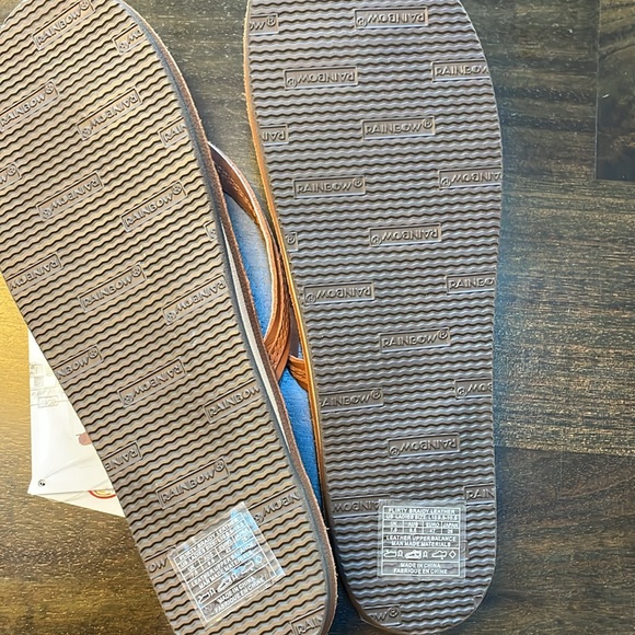 Rainbow Flirty Braidy flip flops - Picture 4 of 5